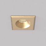 Astro Lighting 1416002 Solway Square Brass Ceiling Light